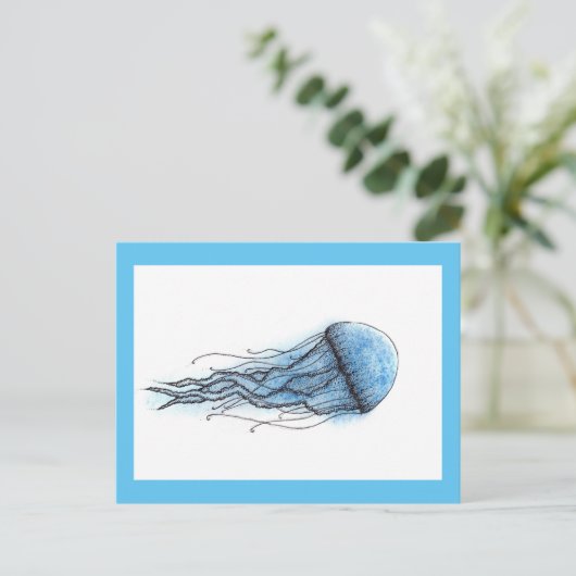 クラゲ ポストカード (スタンド正面)