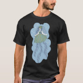 クラゲ 人魚 Tシャツ (正面)