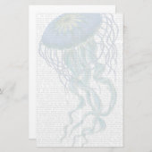 クラゲ 便箋 (正面/裏面)