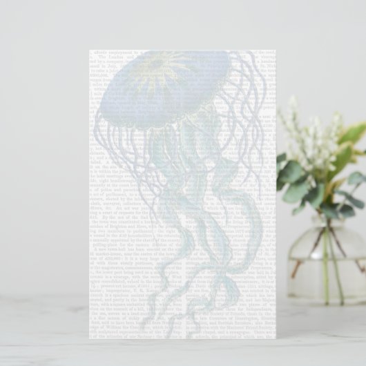 クラゲ 便箋 (スタンド正面)