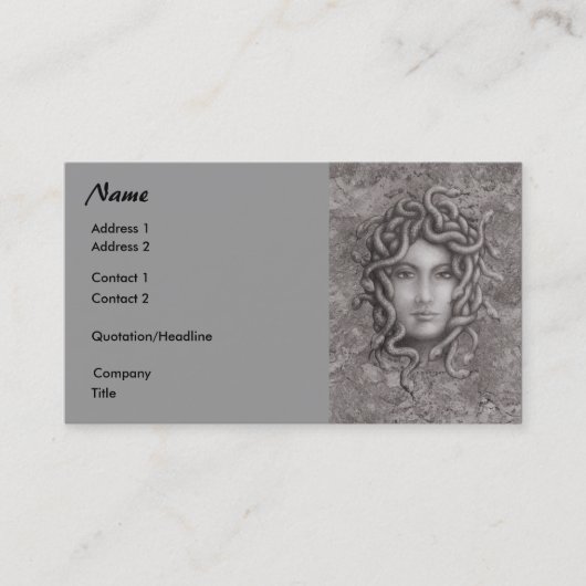 クラゲ 名刺 (正面)