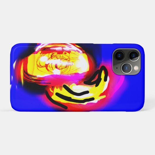 クラゲ 波 Case-Mate iPhoneケース (裏面(横))
