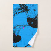 クラゲ – 海洋動物 バスタオルセット (ハンドタオル)