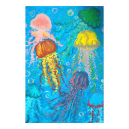 クラゲ、海、海 フォトプリント           
