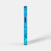 クラゲ、海、海 iPhoneケース (右側面)