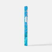 クラゲ、海、海 iPhoneケース (右側面)