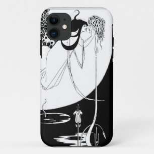 クラゲ-白黒Solome Audbrey Beardsley iPhone 11 ケース