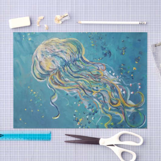クラゲ 薄葉紙 (クラフト)