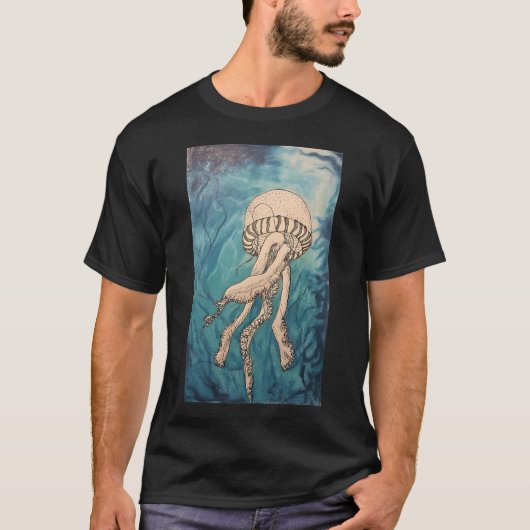 クラゲ - Carrasquillo Studios Tシャツ (正面)