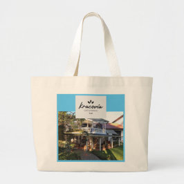 クラコヴィアカフェトート – ヴィベス&チョコレート ラージトートバッグ