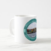 クラサオ島の蒸気口 コーヒーマグカップ (正面左)