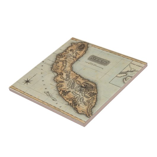 クラサオ島 タイル (側面)