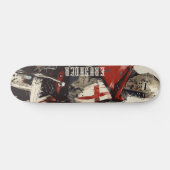 クラサドールウォリアーイラストレーション スケートボード (横)