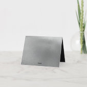 クラシエレガントーブラック |シルバーベレメント サンキューカード (裏面)