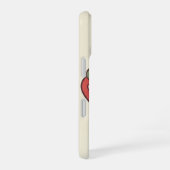 クラシカルなイチゴの集まり iPhone 16ケース (右側面)
