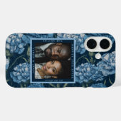 クラシカルなカーネーションのアクセント レトロな結婚式 Case-Mate iPhoneケース (裏面 (横))