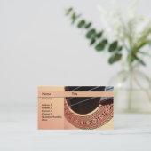 クラシカルなギターの先生 名刺 (スタンド正面)