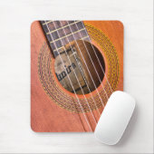 クラシカルなギター マウスパッド (マウス)