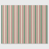 クラシカルなクリスマス包装紙 ラッピングペーパー (フラット)