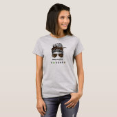クラシカルなバイク好きのためのおもしろTシャツ Tシャツ (正面フル)