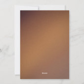 クラシカルなバーガンディーレッドの冬のクリスマスフォトコラージュH シーズンカード (裏面)