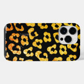 クラシカルなヒョウ柄 iPhoneケース (裏面横)