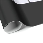 クラシカルなピアノ鍵 ラッピングペーパー (ロールコーナー)