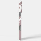 クラシカルなピンクのゴシック・アーチ タイポグラフィ Case-Mate iPhoneケース (裏面 / 右)