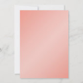 クラシカルなワインシミ 50周年結婚記念日 招待状 (裏面)