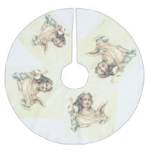 クラシカルな天使の木のスカート