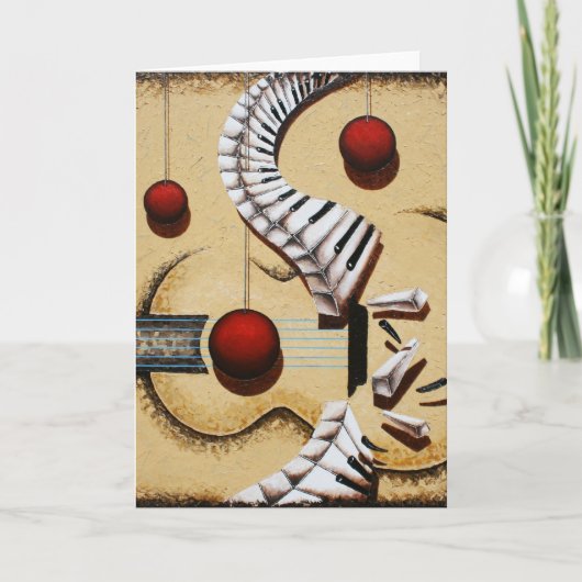 クラシカルな始めの挨拶状 カード (正面)