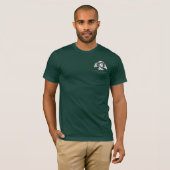 クラシカルな彫像のサッカー祝賀アート Tシャツ (正面フル)