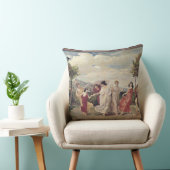 クラシカルな牧歌(キャンバスの油) クッション (椅子)