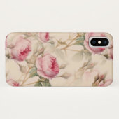 クラシカルな花柄 Case-Mate iPhoneケース (裏面(横))