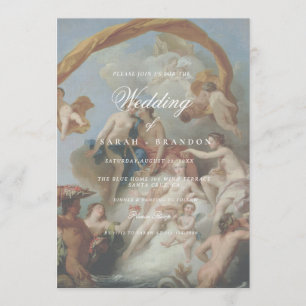クラシカルな風格漂う結婚式 招待状