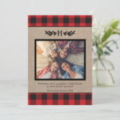 クラシカルな麻とバッファロープライドのモノグラム写真 シーズンカード (スタンド正面)