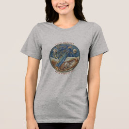 クラシカルアートのリマスター 水星 ヴィンテージ トライブレンドＴシャツ