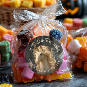 クラシカルブルーバタフライフェアリー ユニコーンステーショナリー ラウンドシール