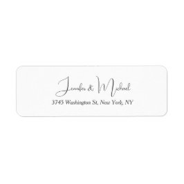 クラシカルユニーク結婚書 ラベル