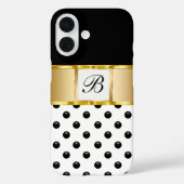 クラシカルレディースモノグラムビング Case-Mate iPhoneケース (裏面)