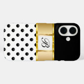 クラシカルレディースモノグラムビング Case-Mate iPhoneケース (裏面 (横))