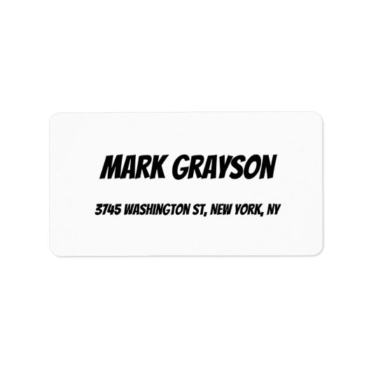 クラシカルレトロプスタイリッシュランエレガントド ラベル (正面)