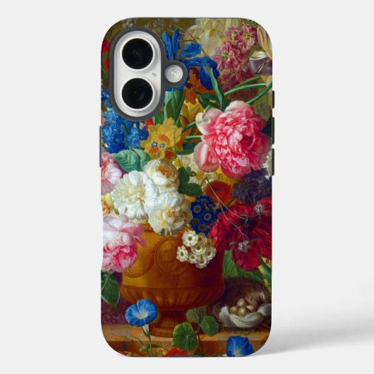 クラシカルヴィンテージ花アー絵画ツ Case-Mate iPhoneケース (裏面)