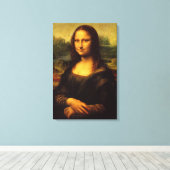 クラシカル最高傑作絵を描ズモナリザ キャンバスプリント (インサイチュ (ウッドフロア))