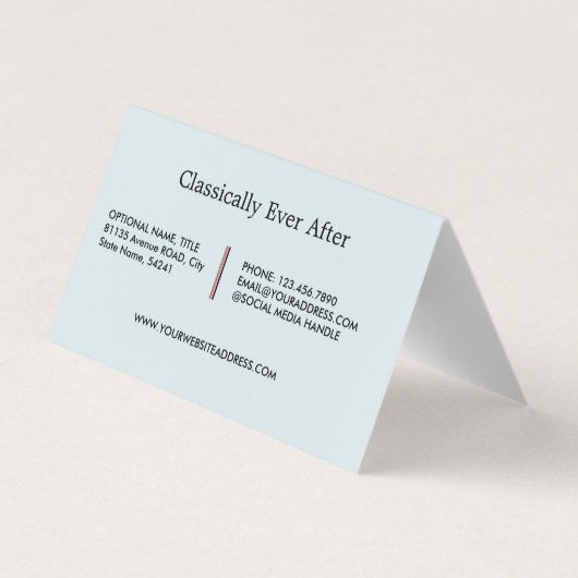 クラシカル空 名刺 (裏面)