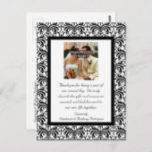 クラシカル結婚感謝 ポストカード (正面/裏面)