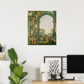 クラシカル遺跡, 18世紀 ポスター (ホームオフィス)