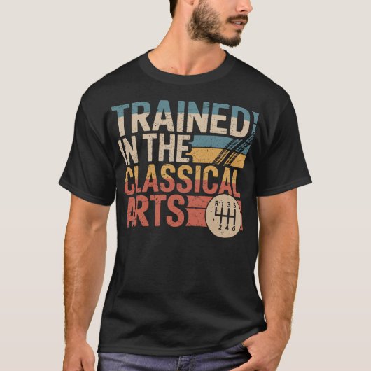 クラシカル・アーツに精通したスピードマニュアル Tシャツ (正面)