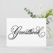 クラシカル | ゲストブック ウェディング サイン (スタンド正面)