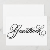 クラシカル | ゲストブック ウェディング サイン (正面/裏面)
